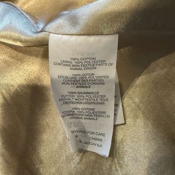 Jcrew Collection Icon Trench Coat - Picture 7 of 8